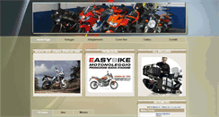 Desktop Screenshot of easybikemotonoleggio.com