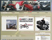 Tablet Screenshot of easybikemotonoleggio.com